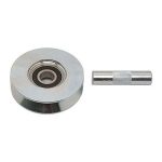 RUEDA PORTON 64 MM ECO DUCASSE UN CON PASADOR