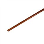 BARRA MADERA 19 MM X 1,50 MT CHOCOLATE
