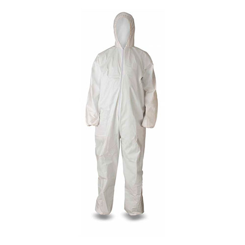 BUZO DESECHABLE BLACK BULL T/XL BLANCO