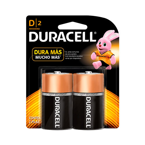 BLISTER PILAS DURACELL GRANDES DX2