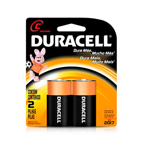BLISTER PILAS DURACELL MEDIANA CX2