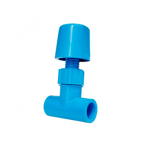LLAVE PASO PVC 25MM CEM HIDRAULICA HOFFENS