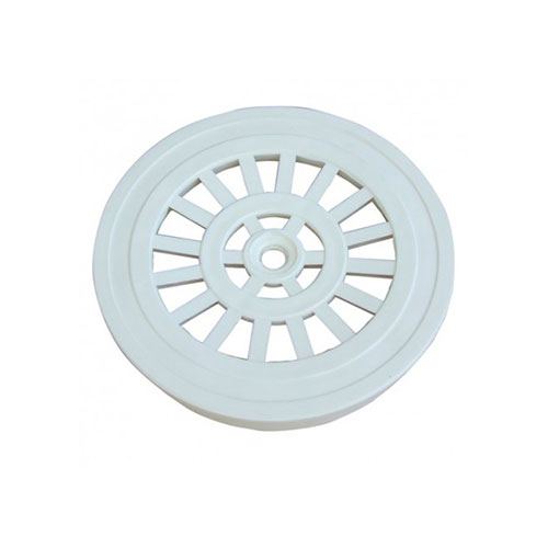 REJILLA PARA PILETA 4" PVC BLANCA HOFFENS