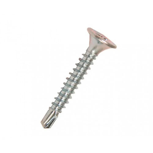 TORNILLO DRYWAL METAL PTA BROCA ZN 6 X 1