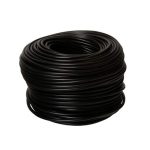 CORDON ELECTRICO 2 X 0.75M/M 100 MTS NEGRO