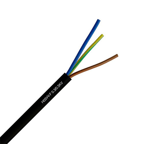 CORDON ELECTRICO 3 X 2.5M/M 100MTS NEGRO