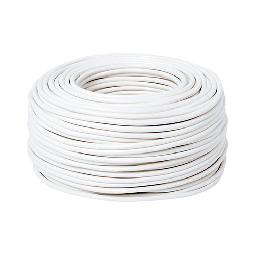CORDON ELECTRICO 2 X 0,75 M/M 100 MTS BLANCO
