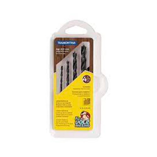 JUEGO DE BROCAS MADERA 4 PZS TRAMONTINA