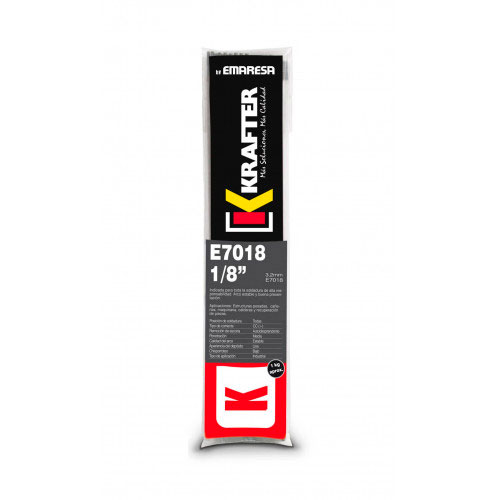 SOLDADURA KRAFTER E 7018 1/8" 3.2 MM 1 KG