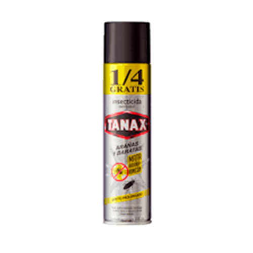 TANAX AEROSOL ARAÑAS Y BARATAS 220CC + 1/4