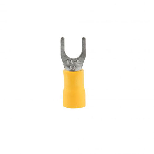 CONECTOR HORQUILLA AMARILLO (12-10) 50 UN