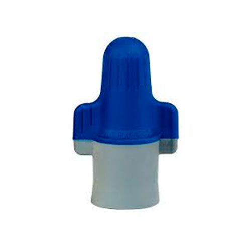 CONECTOR RESORTE AZUL - GRIS (14-8) 50 UN.