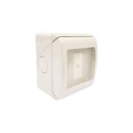 HIDROBOX TOMA CORRIENTE SIMPLE 10/16A