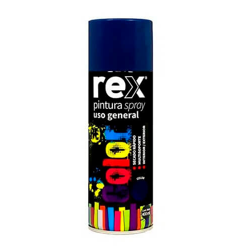 REX PINTURA SPRAY GENERAL 400 ML AZUL