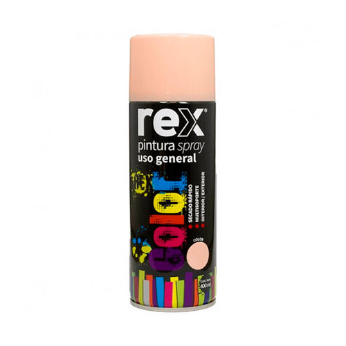 REX PINTURA SPRAY GENERAL 400 ML ROSA