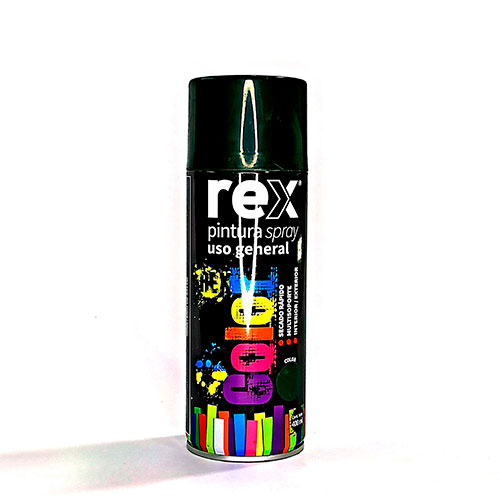 REX PINTURA SPRAY GENERAL 400 ML VERDE OSCURO