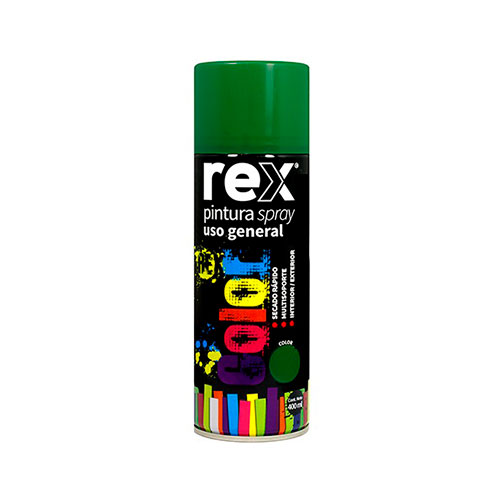 REX PINTURA SPRAY METALICO 400 ML VERDE