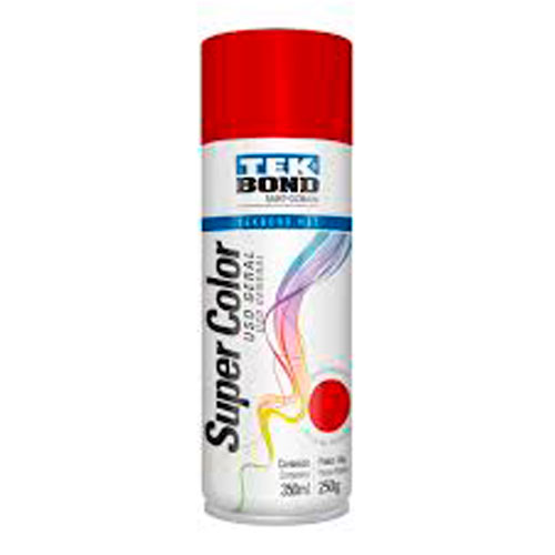 SPRAY TEK BOND USO GENERAL ROJO 350ML