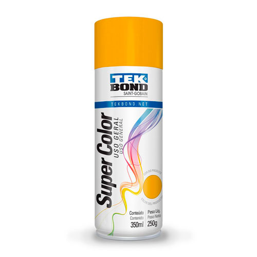SPRAY TEK BOND USO GENERAL NARANJA 350ML