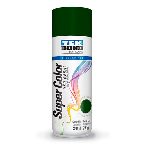 SPRAY TEK BOND USO GENERAL VERDE OSCURO 350ML