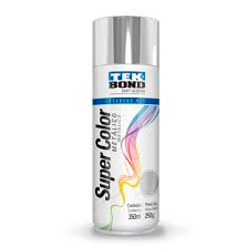 SPRAY TEK BOND METALICO CROMADO 350ML