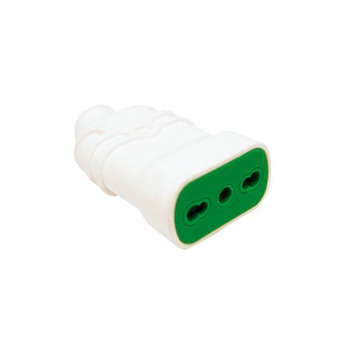 ENCHUFE HEMBRA VOLANTE 2P+T 16 A FANTON BLANCO