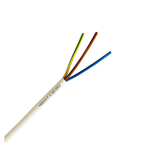 CORDON ELECTRICO 3 X 0.75M/M 100 MTS BLANCO