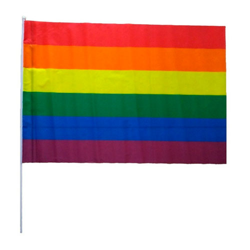 BANDERA ARCOIRIS 60X90