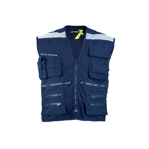 CHALECO GEOLOGO AZUL TALLA L