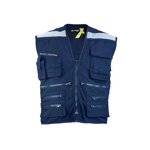 CHALECO GEOLOGO AZUL TALLA M