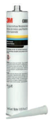 ADHESIVO URETANO PARA PARABRISA 3M TUBO 310ML UN.