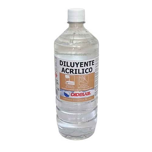 DILUYENTE ACRILICO LITRO DIDEVAL