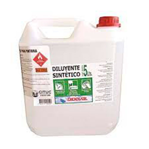 DILUYENTE SINTETICO BIDON 5 LT DIDEVAL