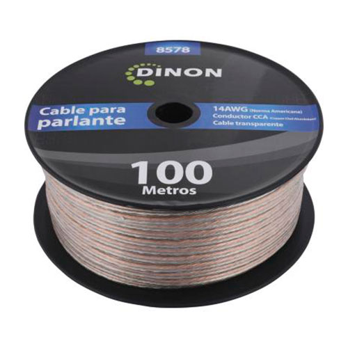 CABLE PARA PARLANTES 100 MT.