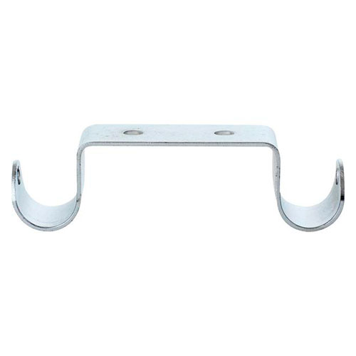 SOPORTE CORTINAS TECHO SIMPLE PAR METALHSA