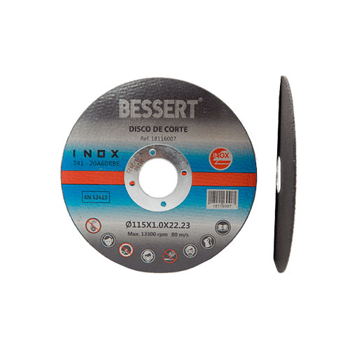DISCO CORTE ACERO FINO 4 1/2 X 1MM INOX 3M
