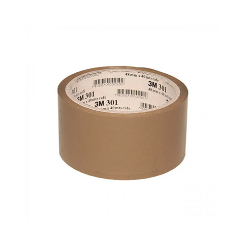 CINTA EMBALAJE 3M CAFE 48 X 40 MM UN